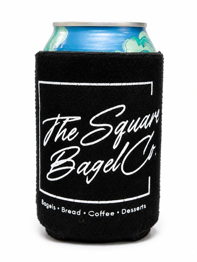 The Square Bagel Co. koozie
